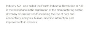 Industrial Revolution 4.0