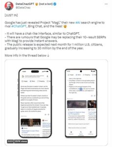 Google Revealed Project Magi